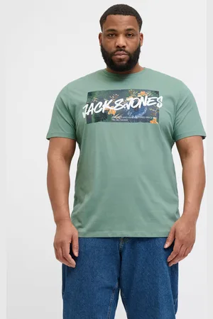 JACK & JONES Plus Size Logo T-shirts