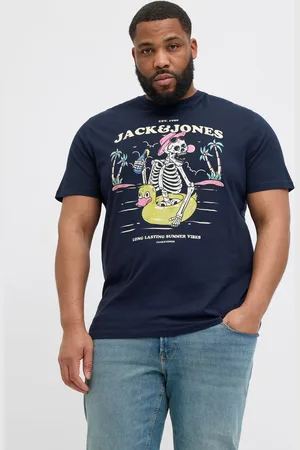 JACK & JONES Plus Size Bedrukt T-shirts