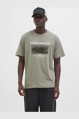 JACK & JONES Bedrukt Ronde Hals T-shirts