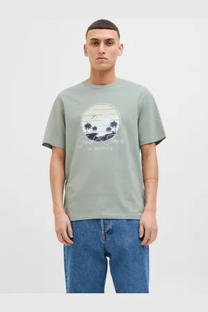 JACK & JONES Bedrukt Ronde Hals T-shirts