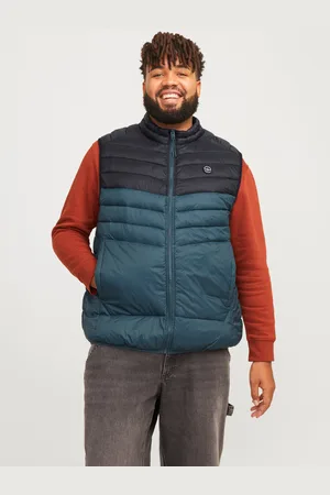 JACK & JONES Plus Size Puffer Gilet