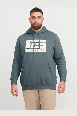 JACK & JONES Plus Size Logo Hoodie