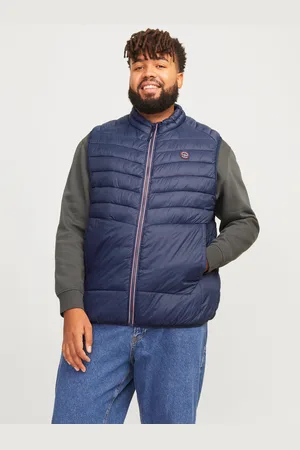 JACK & JONES Plus Size Puffer Gilet