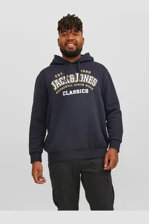 JACK & JONES Plus Size Logo Hoodie