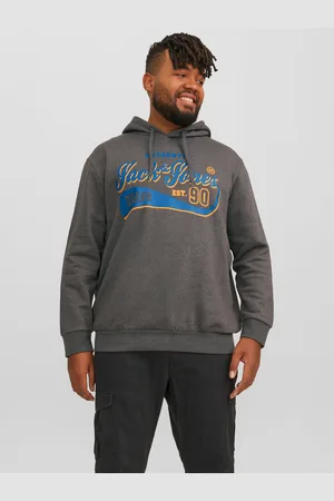 JACK & JONES Plus Size Logo Hoodie