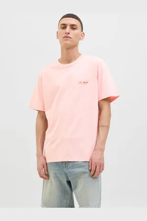JACK & JONES Achterkant Bedrukt Ronde Hals T-shirts