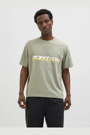 JACK & JONES Bedrukt Ronde Hals T-shirts