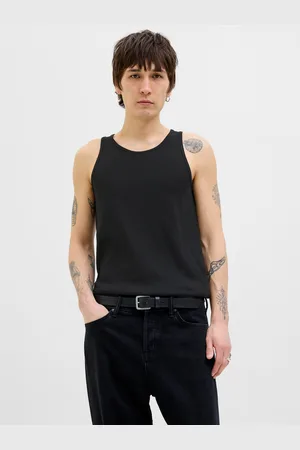 JACK & JONES Effen Ronde Hals Tank Top