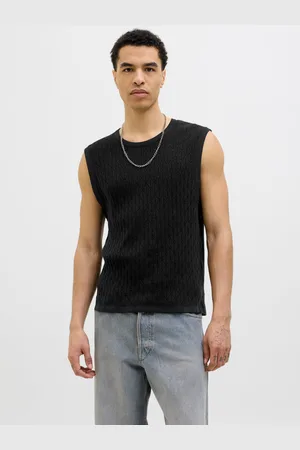 JACK & JONES Effen Gebreide T-shirt