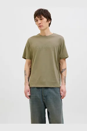 JACK & JONES Bedrukt Ronde Hals T-shirts