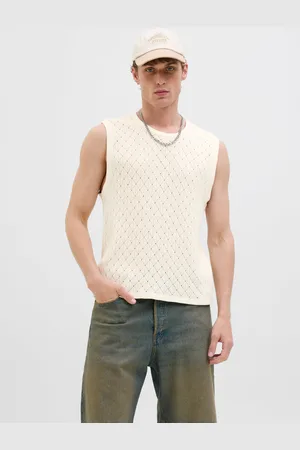 JACK & JONES Effen Gebreide T-shirt