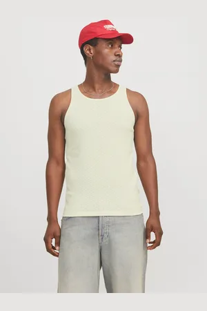 JACK & JONES Effen Ronde Hals Tank Top