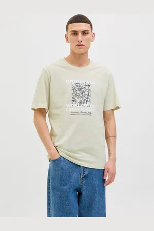 JACK & JONES Bedrukt Ronde Hals T-shirts