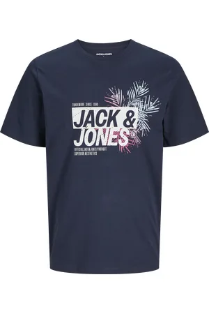 JACK & JONES Plus Size Logo T-shirts