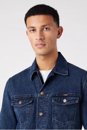 Wrangler Denim jack coalblue Stone