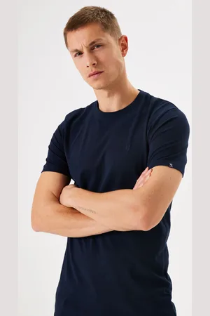 Garcia Basic t-shirt donkerblauw