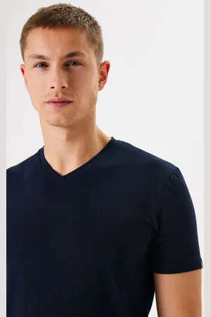 Garcia Basic t-shirt donkerblauw