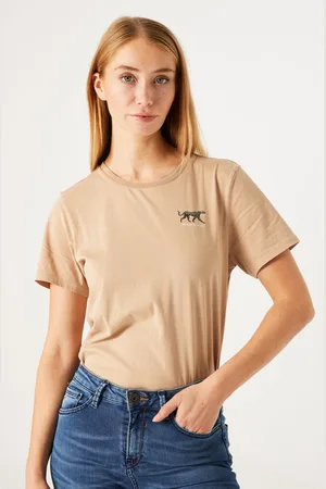 Garcia T-shirt beige
