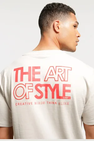 Chief Studio T-shirt lichtgrijs