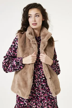 Garcia Faux fur gilet