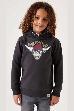 Garcia Hoodie donkergrijs