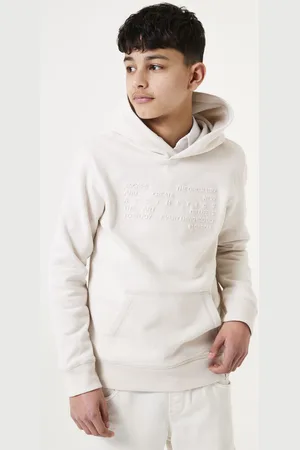 Garcia Hoodie gebroken wit