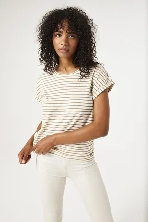 Garcia T-shirt gestreept