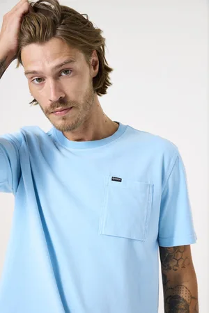 Garcia T-shirt lichtblauw