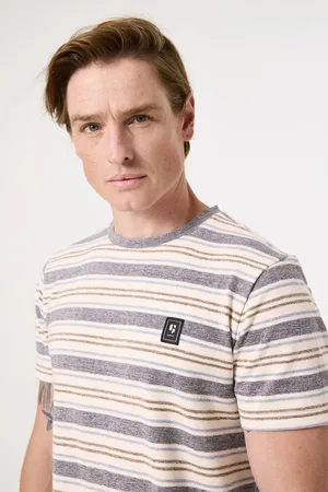 Garcia T-shirt gestreept