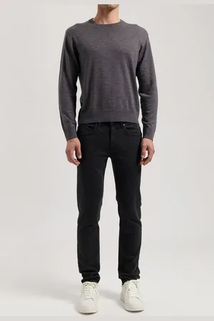 MUD Jeans Dunn low tapered stone black
