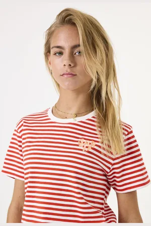 Garcia T-shirt gestreept