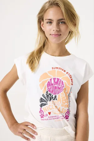 Garcia T-shirt gebroken