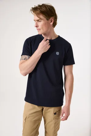 Garcia T-shirt donkerblauw