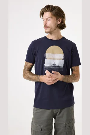 Garcia T-shirt donkerblauw