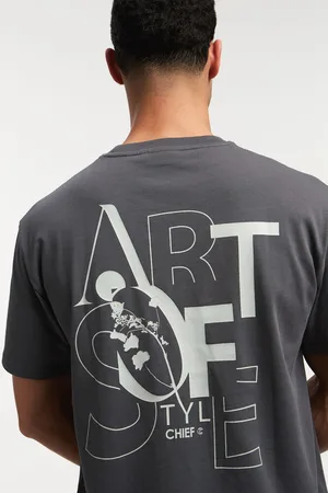 Chief Studio T-shirt donkergrijs