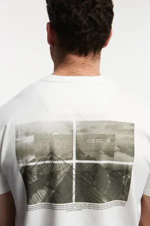 Pilot T-shirt gebroken