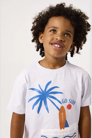 Garcia T-shirt grijsblauw