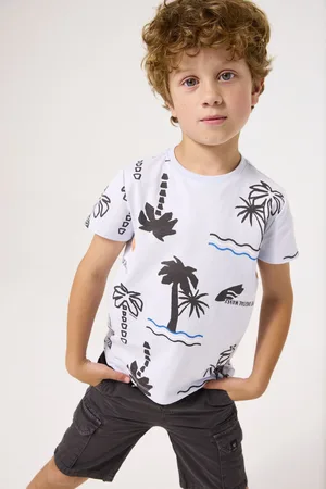 Garcia T-shirt grijsblauw
