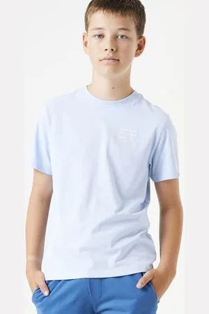 Garcia T-shirt lichtblauw