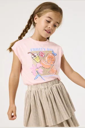 Garcia T-shirt lichtroze