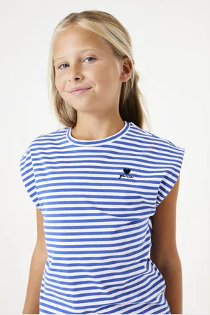 Garcia T-shirt gestreept