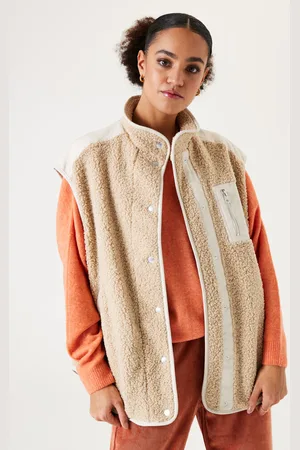 Garcia Teddy gilet beige