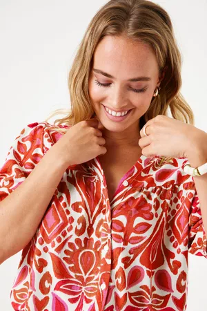 Garcia Blouse met print