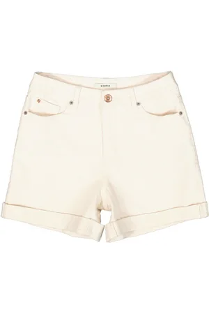 Garcia Isabella 288 mom shorts ecru