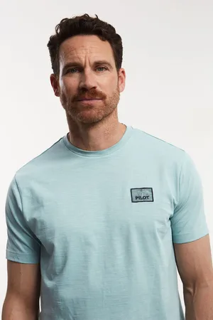 Pilot T-shirt lichtblauw