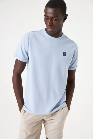 Garcia T-shirt lichtblauw