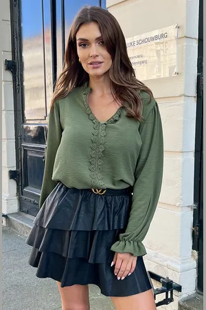 Jurkjes Lace Blouse Viora Army