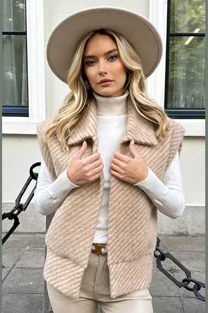 Jurkjes Stripe Gilet Samara