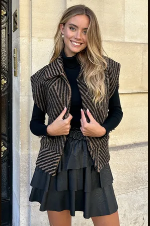 Jurkjes Stripe Gilet Samara