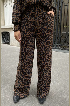 Jurkjes Pantalon Lilly Leopard Regular